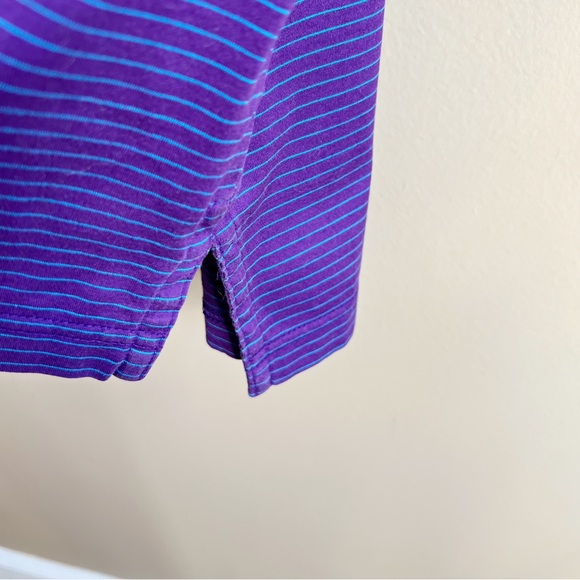 PETER MILLAR men’s purple polo golf shirt size L Frederica St. Simon Georgia - Picture 4 of 7